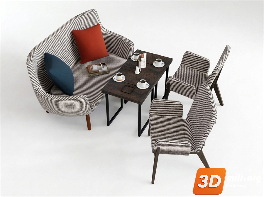 Outdoor Sofa Skp Files